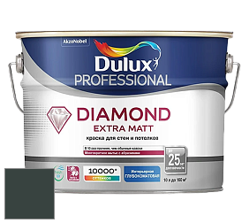 Краска DULUX LUXIUM DIAMOND EXTRA MATT глубокоматовая краска цвет 44GG 08/039 Mysterious Grey