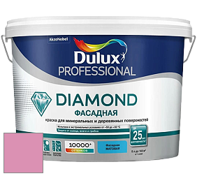 Краска DULUX LUXIUM DIAMOND ФАСАДНАЯ матовая краска цвет 37RR 42/310 Sweet sundae 2