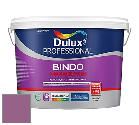 Краска DULUX LUXIUM BINDO НЕГОРЮЧАЯ 9л глубокоматовая краска цвет 10RR 19/279 