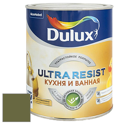 Краска DULUX LUXIUM ULTRA RESIST КУХНЯ И ВАННАЯ полуматовая ультрастойкая краска цвет 77YY 13/238 