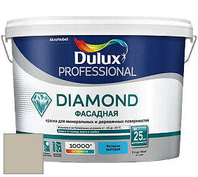 Краска DULUX LUXIUM DIAMOND ФАСАДНАЯ матовая краска цвет 40YY 51/084 Burmese Beige