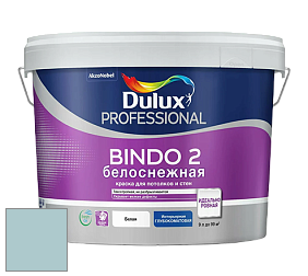 Краска DULUX LUXIUM BINDO 2 глубокоматовая краска цвет 30BG 56/097 Falling Rain