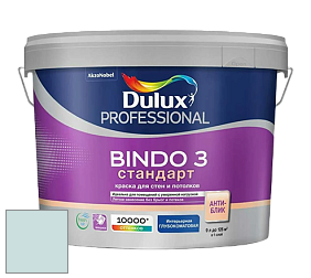 Краска DULUX LUXIUM BINDO 3 Стандарт глубокоматовая краска цвет 10BG 72/080 Inky pool 6