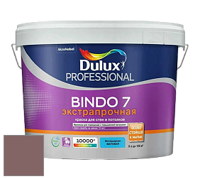 Краска DULUX LUXIUM BINDO 7 Экстрапрочная матовая краска цвет 10YR 16/141 