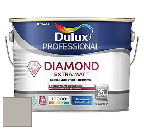 Краска DULUX LUXIUM DIAMOND EXTRA MATT глубокоматовая краска цвет 10YY 46/041 Chinchilla White