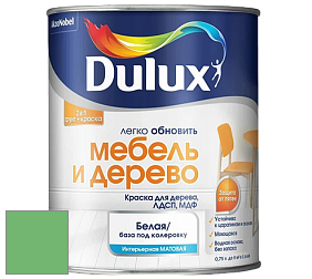 Краска DULUX LUXIUM МЕБЕЛЬ И ДЕРЕВО матовая краска цвет 67GY 40/437 Garden Party