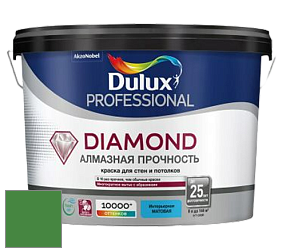 Краска DULUX LUXIUM DIAMOND MATT матовая краска цвет RAL 6017 