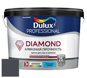 Краска DULUX LUXIUM DIAMOND MATT матовая краска цвет RAL 7024 