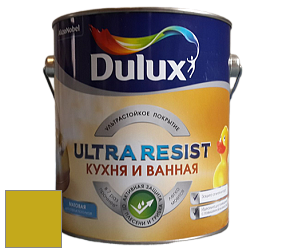 Краска DULUX LUXIUM ULTRA RESIST КУХНЯ И ВАННАЯ матовая ультрастойкая краска цвет 60YY 39/654 Shasta