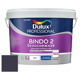 Краска DULUX LUXIUM BINDO 2 глубокоматовая краска цвет 07RB 07/079 Blackforest Gateau
