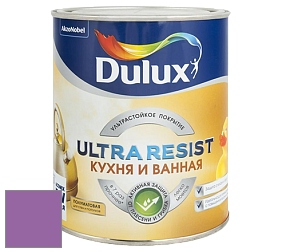 Краска DULUX LUXIUM ULTRA RESIST КУХНЯ И ВАННАЯ полуматовая ультрастойкая краска цвет 67RB 21/342 