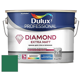 Краска DULUX LUXIUM DIAMOND EXTRA MATT глубокоматовая краска цвет NCS S 4050-G 