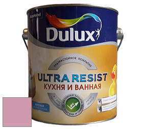 Краска DULUX LUXIUM ULTRA RESIST КУХНЯ И ВАННАЯ матовая ультрастойкая краска цвет 50RR 43/228 