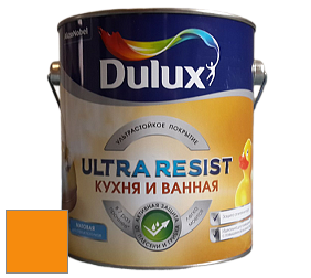 Краска DULUX LUXIUM ULTRA RESIST КУХНЯ И ВАННАЯ матовая ультрастойкая краска цвет 91YR 43/816 