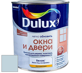 Краска DULUX LUXIUM ОКНА И ДВЕРИ полуматовая краска цвет 70BG 65/089 