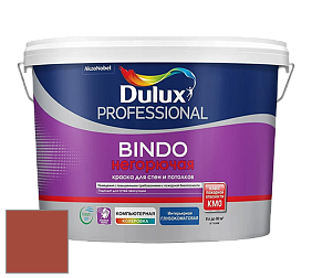 Краска DULUX LUXIUM BINDO НЕГОРЮЧАЯ 9л глубокоматовая краска цвет 39YR 14/482 Auburn falls 2