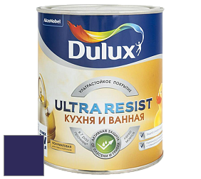 Краска DULUX LUXIUM ULTRA RESIST КУХНЯ И ВАННАЯ полуматовая ультрастойкая краска цвет RAL 5022 