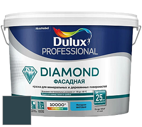 Краска DULUX LUXIUM DIAMOND ФАСАДНАЯ матовая краска цвет 70BG 07/086 Gabled Blue