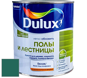 Краска DULUX LUXIUM ПОЛЫ И ЛЕСТНИЦЫ полуглянцевая краска цвет NCS S 5040-B80G 