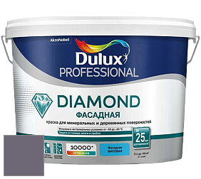 Краска DULUX LUXIUM DIAMOND ФАСАДНАЯ матовая краска цвет 30RB 15/086 