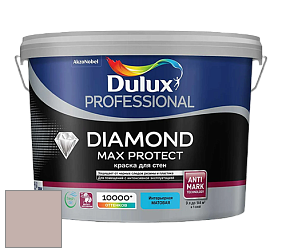 Краска DULUX LUXIUM DIAMOND MAX PROTECT матовая краска цвет 30YR 48/074 Castlestone Rose