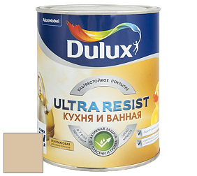 Краска DULUX LUXIUM ULTRA RESIST КУХНЯ И ВАННАЯ полуматовая ультрастойкая краска цвет 30YY 58/178 Ivory Sampler