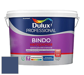 Краска DULUX LUXIUM BINDO НЕГОРЮЧАЯ 9л глубокоматовая краска цвет 71BB 10/202 Blackberry Fool