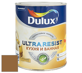 Краска DULUX LUXIUM ULTRA RESIST КУХНЯ И ВАННАЯ полуматовая ультрастойкая краска цвет NCS S 5040-Y20R 