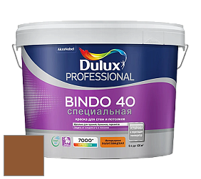 Краска DULUX LUXIUM BINDO 40 Специальная полуглянцевая краска цвет 80YR 13/325 Spanish Chestnut