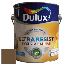 Краска DULUX LUXIUM ULTRA RESIST КУХНЯ И ВАННАЯ матовая ультрастойкая краска цвет 10YY 09/200 Italian Ochre