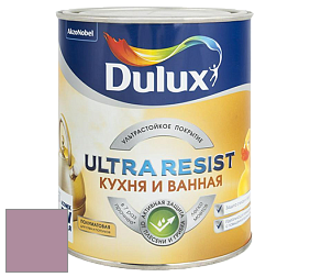Краска DULUX LUXIUM ULTRA RESIST КУХНЯ И ВАННАЯ полуматовая ультрастойкая краска цвет 30RR 33/152 