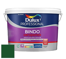 Краска DULUX LUXIUM BINDO НЕГОРЮЧАЯ 9л глубокоматовая краска цвет RAL 6035 