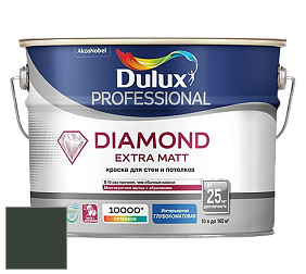 Краска DULUX LUXIUM DIAMOND EXTRA MATT глубокоматовая краска цвет 50GY 06/077 Black Swan
