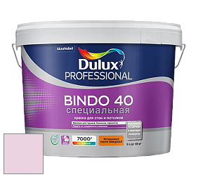 Краска DULUX LUXIUM BINDO 40 Специальная полуглянцевая краска цвет 89RB 72/119 Carnation