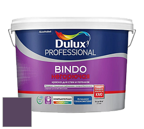 Краска DULUX LUXIUM BINDO НЕГОРЮЧАЯ 9л глубокоматовая краска цвет NCS S 6030-R50B 