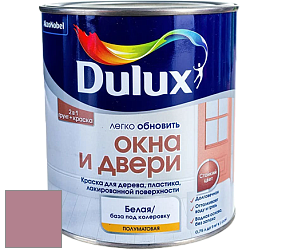 Краска DULUX LUXIUM ОКНА И ДВЕРИ полуматовая краска цвет 50RR 29/198 