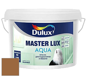 Краска DULUX LUXIUM MASTER LUX AQUA полуглянцевая краска цвет 90YR 18/378 