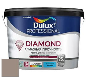 Краска DULUX LUXIUM DIAMOND MATT матовая краска цвет 90YR 29/096 Rich praline 3