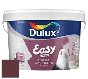 Краска DULUX LUXIUM EASY матовая краска цвет 72RR 07/173 Plum Jam
