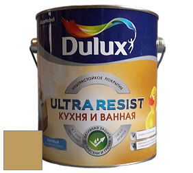 Краска DULUX LUXIUM ULTRA RESIST КУХНЯ И ВАННАЯ матовая ультрастойкая краска цвет 30YY 38/370 