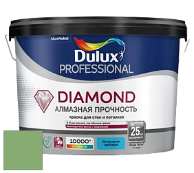 Краска DULUX LUXIUM DIAMOND MATT матовая краска цвет 50GY 37/335 Ivy Cottage