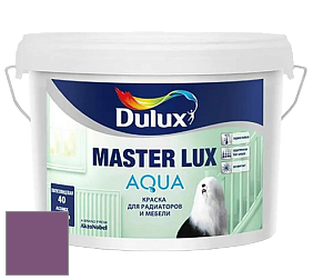 Краска DULUX LUXIUM MASTER LUX AQUA полуглянцевая краска цвет 90RB 13/263 