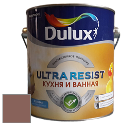 Краска DULUX LUXIUM ULTRA RESIST КУХНЯ И ВАННАЯ матовая ультрастойкая краска цвет 30YR 16/162 Rosemont Hall