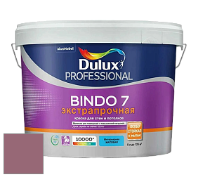 Краска DULUX LUXIUM BINDO 7 Экстрапрочная матовая краска цвет 50RR 19/203 Royal Rose