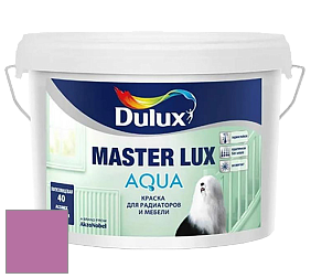 Краска DULUX LUXIUM MASTER LUX AQUA полуглянцевая краска цвет 10RR 27/344 