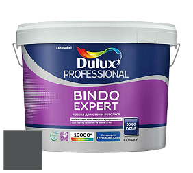 Краска DULUX LUXIUM BINDO EXPERT глубокоматовая краска цвет 90BG 11/016 Intense Gunmetal