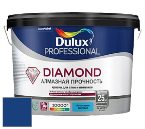 Краска DULUX LUXIUM DIAMOND MATT матовая краска цвет 77BB 07/344 Notorious Purple
