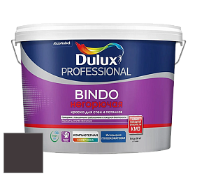 Краска DULUX LUXIUM BINDO НЕГОРЮЧАЯ 9л глубокоматовая краска цвет 39RR 07/029 Night Intensity