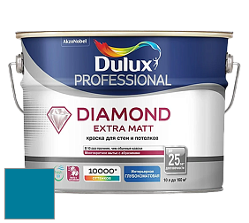 Краска DULUX LUXIUM DIAMOND EXTRA MATT глубокоматовая краска цвет 60BG 17/341 Blue Chip