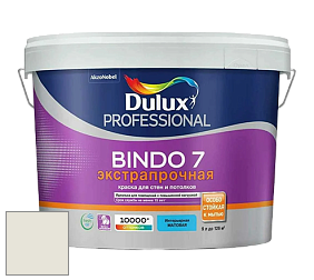 Краска DULUX LUXIUM BINDO 7 Экстрапрочная матовая краска цвет 63YY 80/051 Natural Yoghurt